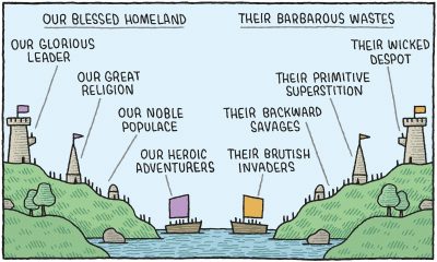 Tom Gauld our blessed homeland